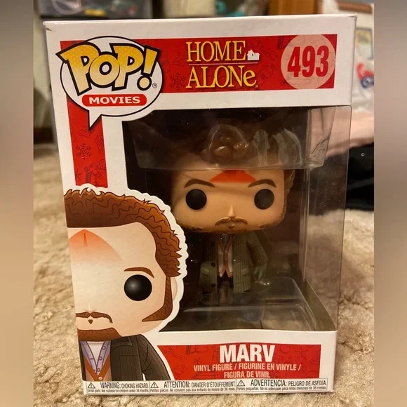 SOLD - Funko POP! Home Alone Marv 493 - Picture 1 of 6